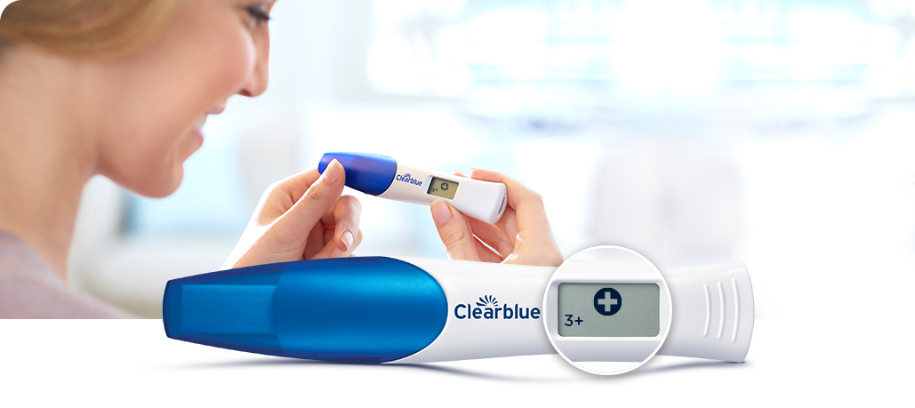 주 수 표시기 장착형 Clearblue 디지털 임신 테스트기